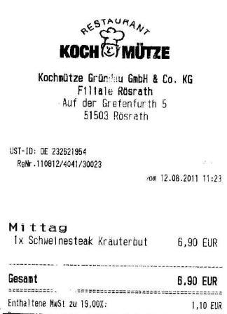 etei Hffner Kochmtze Restaurant